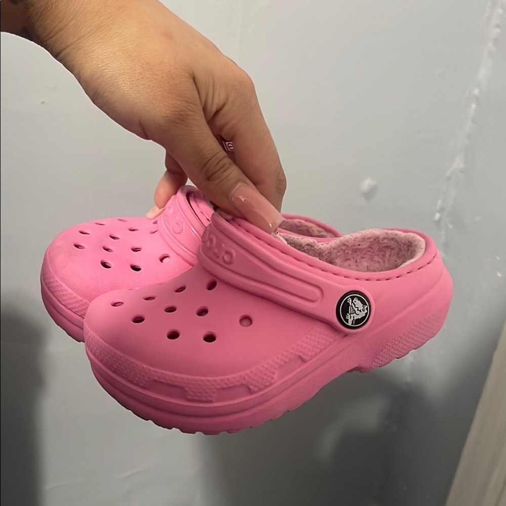 Crocs Kids Classic Pink Clogs